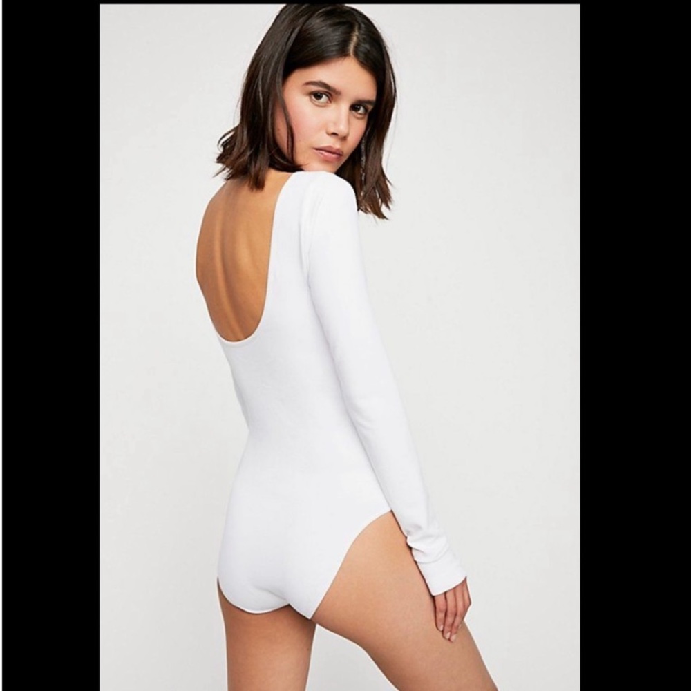 Free People Low Back Bodysuit